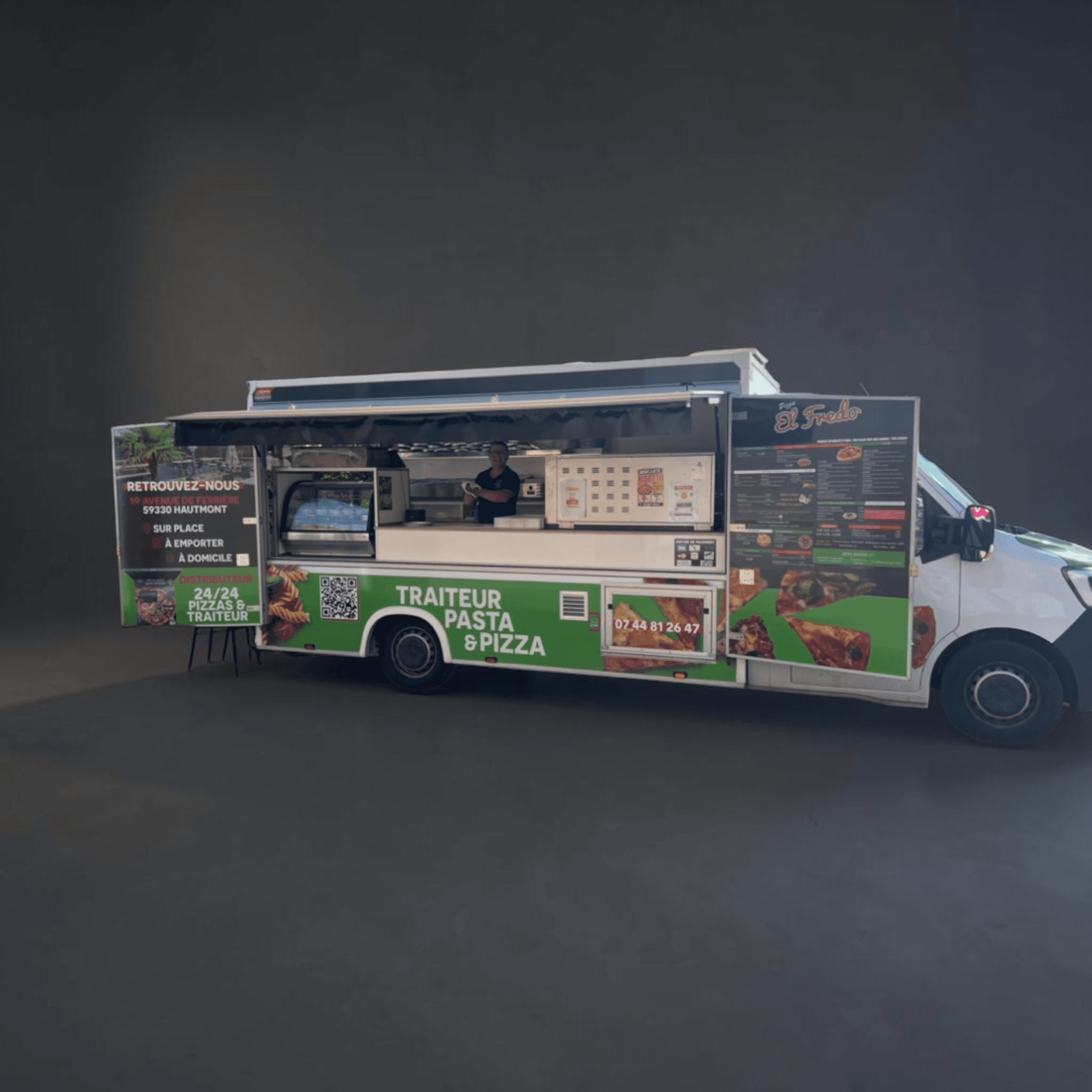 🚚🍕 À VENDRE – FOOD TRUCK PIZZA PROFESSIONNEL – RENAULT MASTER 2024