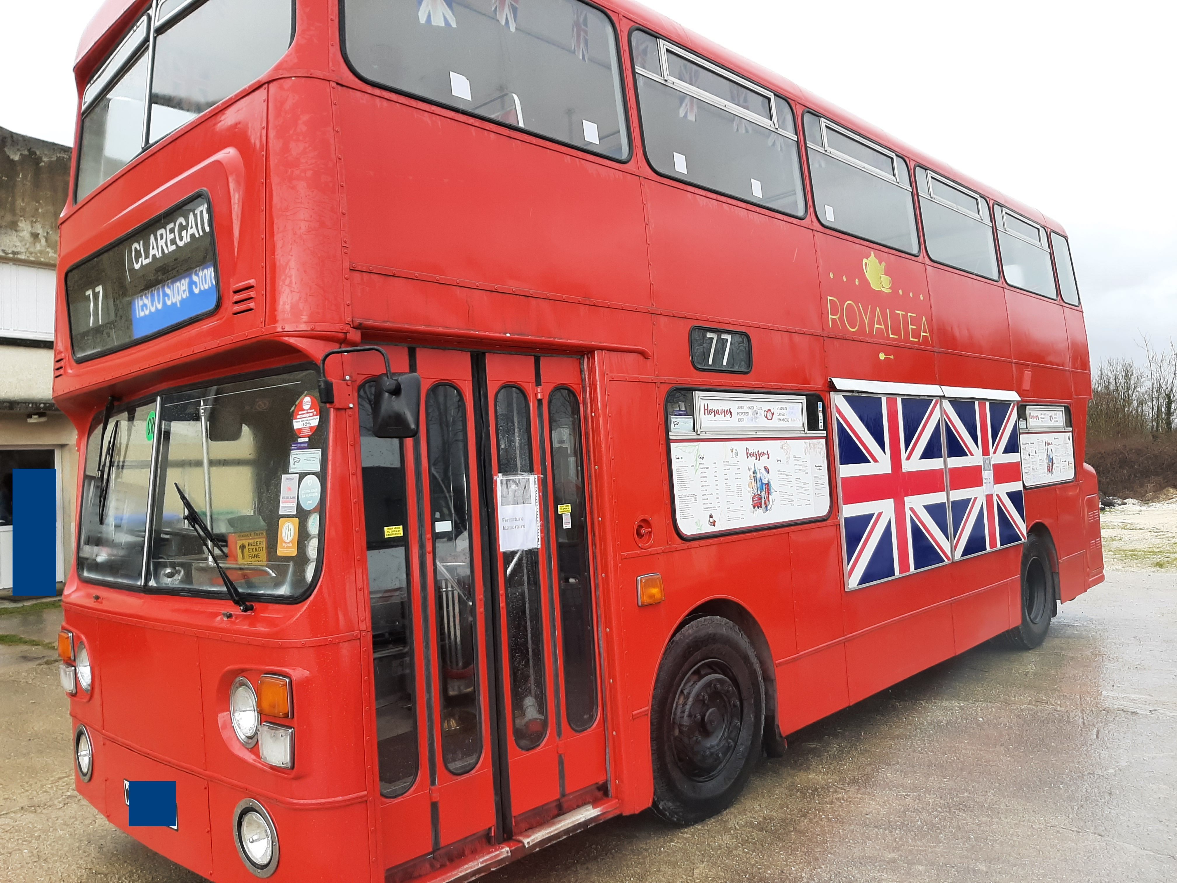 Le bus anglais  Ovalequip collectivités
